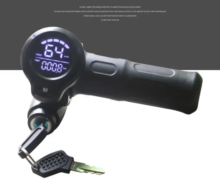 Kit Contrôleur Geofought Pour Scooter Électrique – 52V/60V/72V Avec Écran NFC