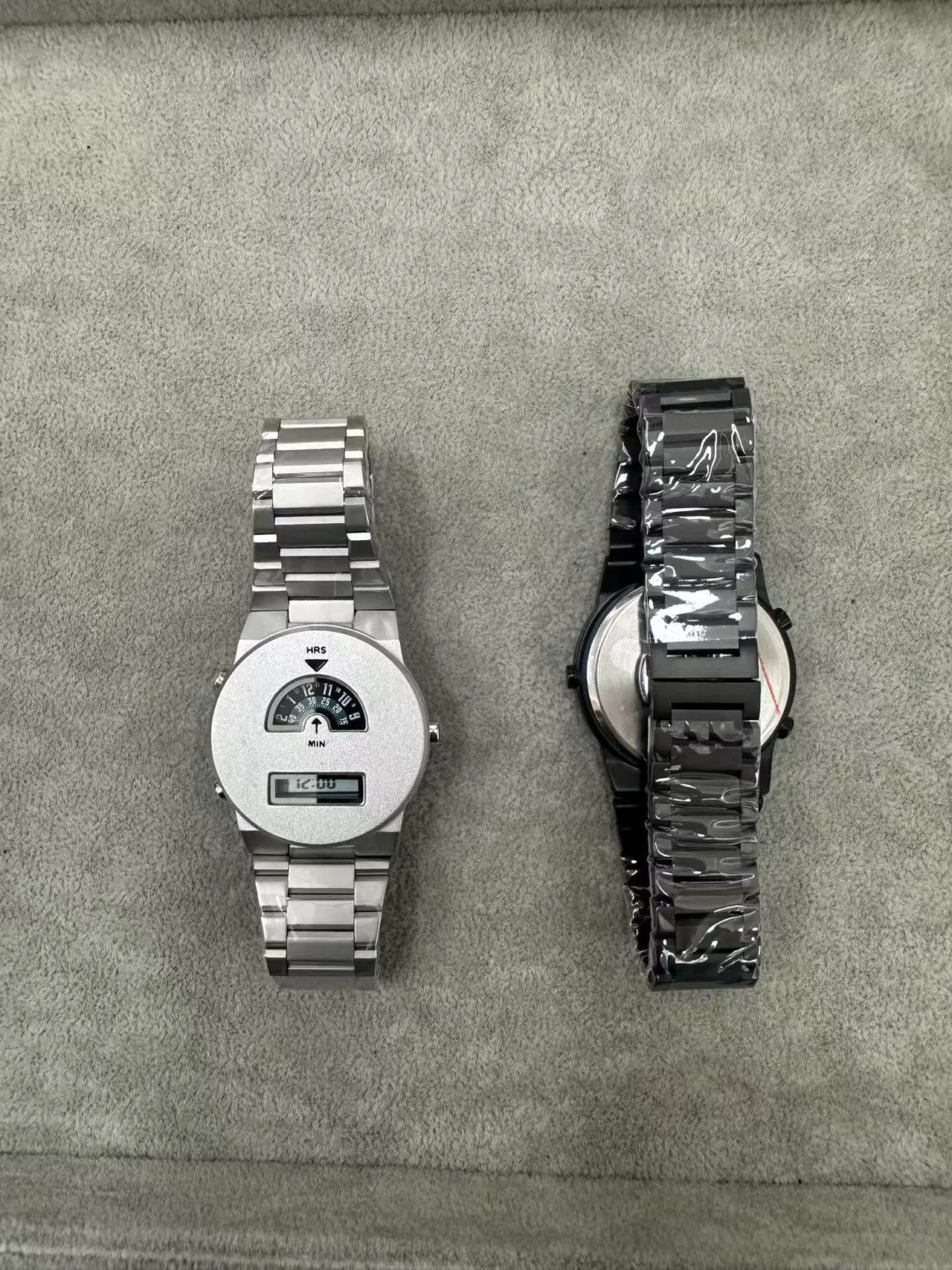 Retro Digital Watch Dual Time Zone Men's And Women's Wristwatch 2027 Factory Watches Meetups Cutting-edge Technologies