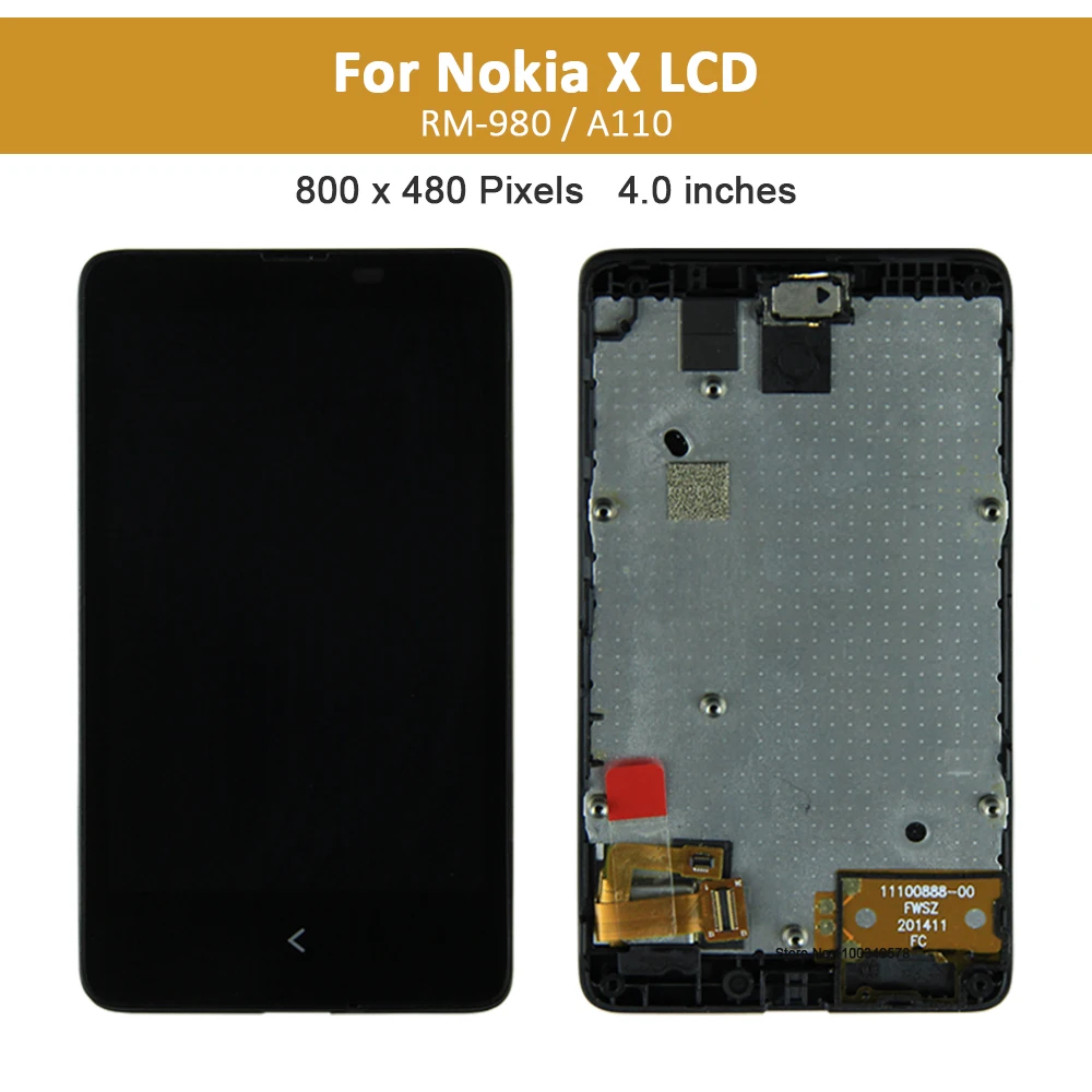 Nokia X Screen Replacement | Digitizer Assembly | Lcd Touch Screen.