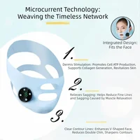 Thin Face V Face Lifting Bandage Firming Facial Smart Pulse V Face Lifting Mask EMS Microcurrent Skin Tightening 5
