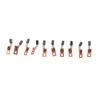 10pcs Electric Motor Carbon Brushes Replace Dental Grinding Machine Micromotor Handpiece 3X3X4.5MM 6