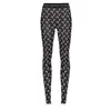 2025 Women's New Printed Reflective Tight and Elastic Outer Wear Bottoming High Waist and Thin Fashion Casual Trousers 4