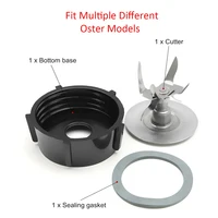 Joint de mélangeur, accessoires de presse-agrumes, pièces de rechange pour Oster Osterizer, Base de lame de coupe, joint de capuchon inférieur 2