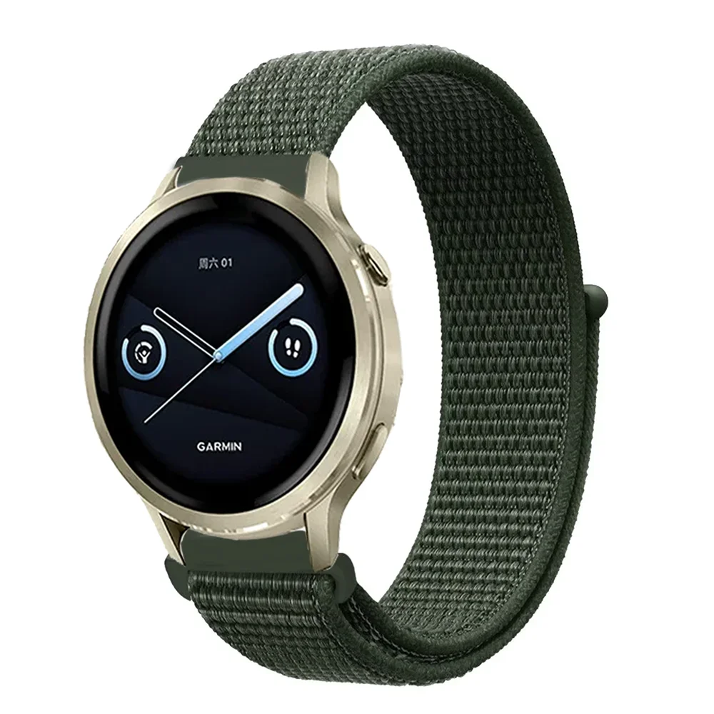 Breathable Nylon Loop Strap, 18mm - Stylish Women's Watch Band
