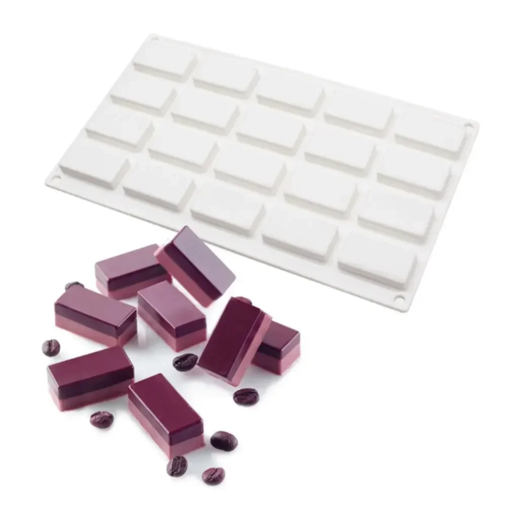 

ItalyRectangular filling mold, French mousse cake, silicone mold, fondant mold