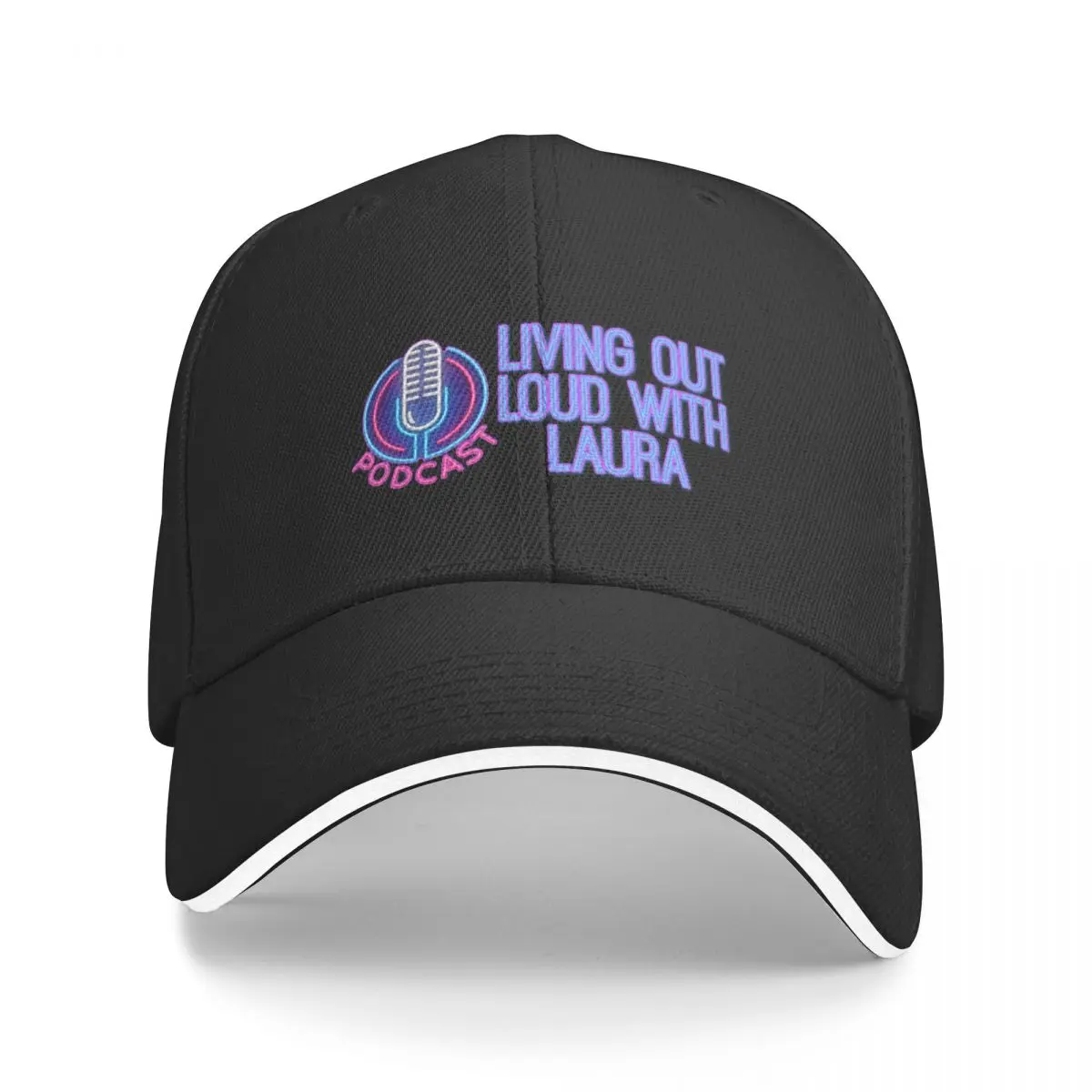 

New Living Out Loud with Laura podcast Baseball Cap Fluffy Hat custom hats Woman Hats Men's