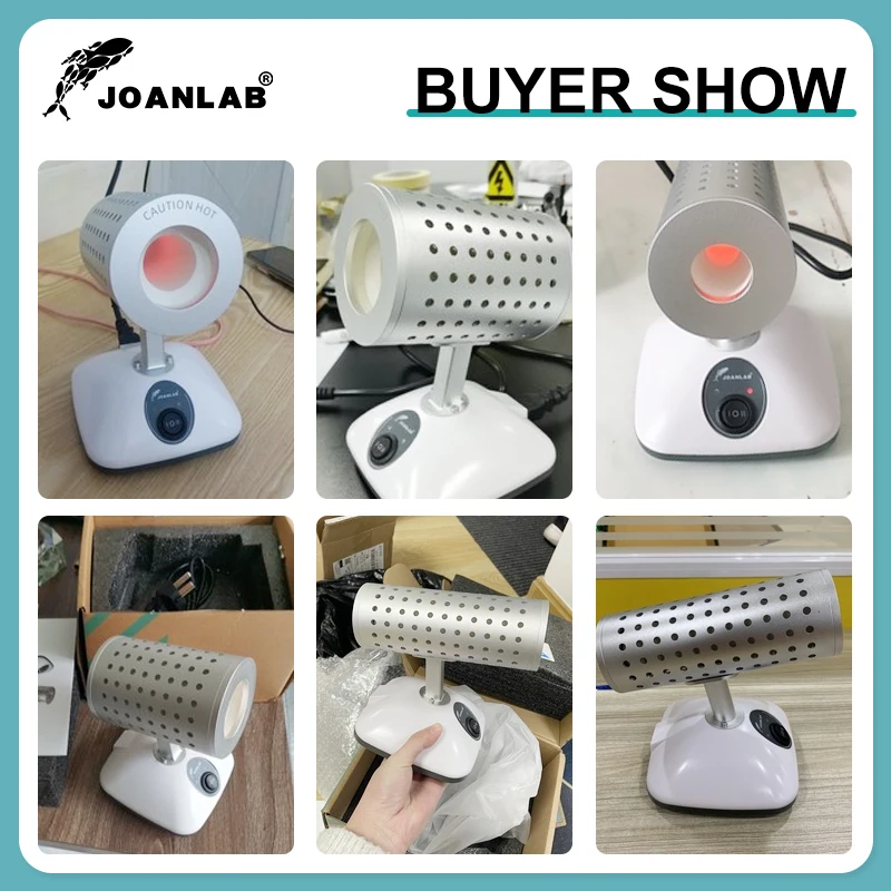 JOANLAB Infrared Inoculation Loop Sterilizer Laboratory Equipment High Temperature Disinfection 5-7 Seconds Rapid Sterilization Lab Micro Sterilizer