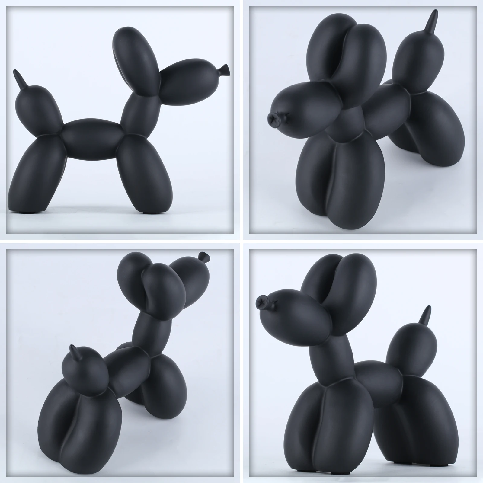 Balloon Dog Statue Modern Home Decoration Accessories Nordic Resin Animal Sculpture Office Living Room Ornaments resin ornaments resin crafts dog statue ornament