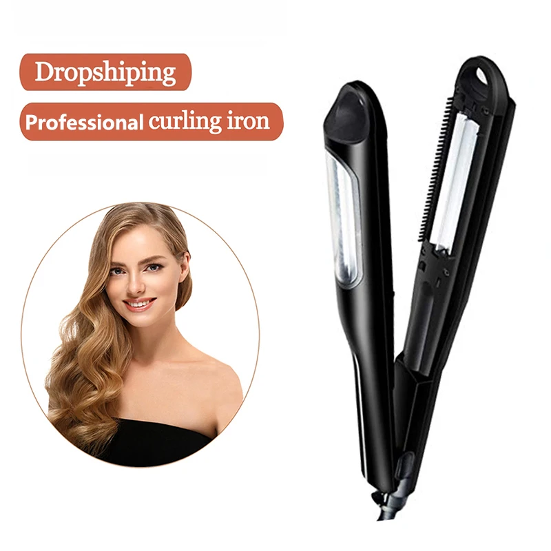 MultifunctionalCurlerCrimperAndHairStraightenerCornIonAutomatic