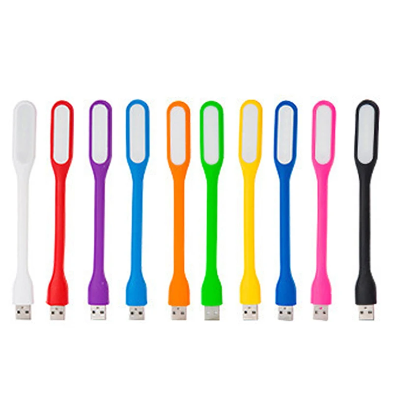 LED Light Portable USB Mini Book Reading Travel Table PC Computer Laptop Notebook Flexible Bendable Night