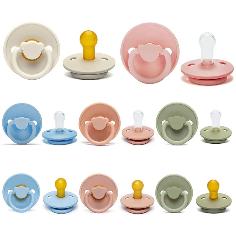 

BPA Free Silicone Baby Nipple Cute Bear Baby Pacifier Infant Baby Pacifiers Food Grade Dummies Newborn Soother Shower Gift