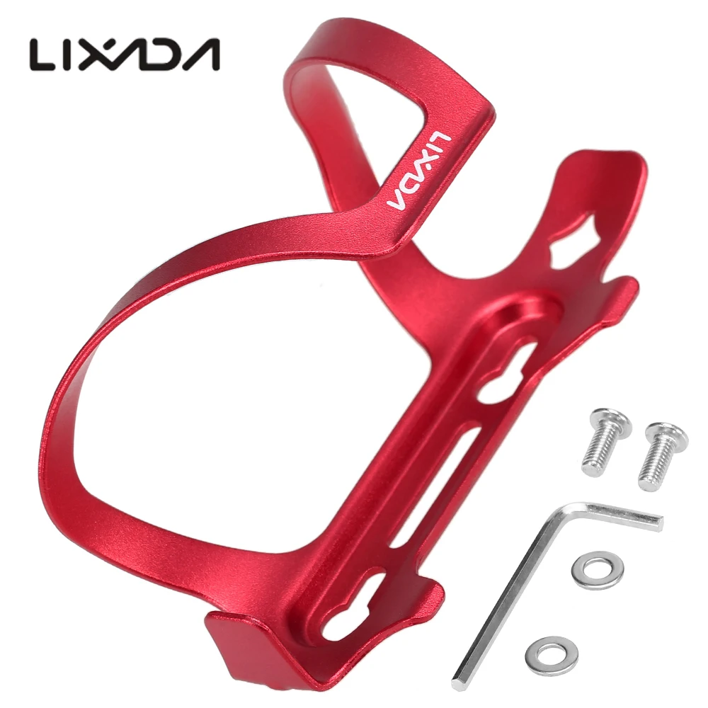 Lixada Lightweight Bike Bottle Holder Alloy MTB Water Bottle Cage Cup Holder for Stroller Cycling Road Bike Mount bicycle water bottle cage bicycle bottle holder water bottle holder