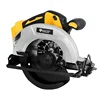5000R/MIN 7-inch cordless yellow circular saw brushless motor multi-angle cutting suitable for 20V DEWALT battery 1