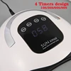 TFSCLOIN SUN X19MAX Touch Screen UV LED Nail Lamp 72LEDs Fast Drying Nail Gel Polish Manicure for Lamp with Auto Sensor 2