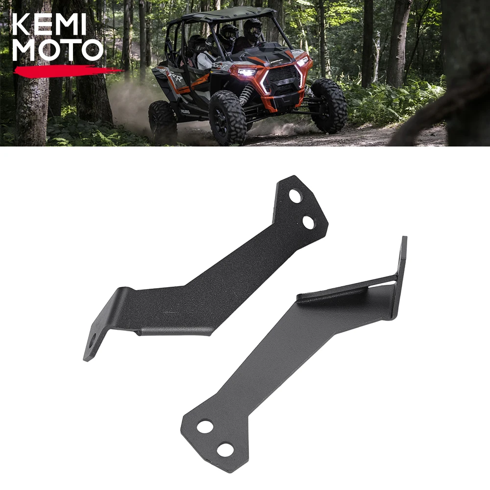 KEMIMOTO UTV RZR Light Bar Bracket Compatible with Polaris RZR S 900 1000 XP1000 2014-2023 30 Inch Front Lamp Holder Mounting