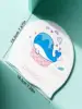 New children's high elasticity silicone professional swimming cap with cartoon print, various cute styles, soft and waterproof 6