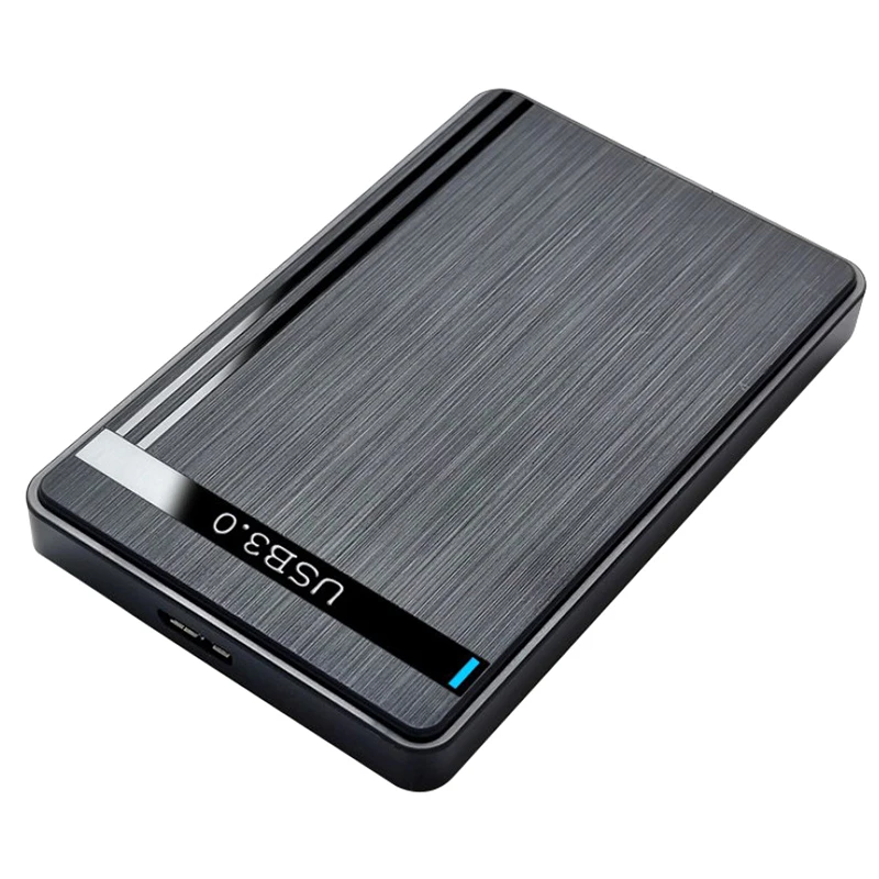 고속 플러그 앤 플레이 솔리드 스테이트 하드 디스크 박스, 외장 USB3.0 SSD 디스크 케이스, 노트북 데스크탑 PC용, 2.5 인치