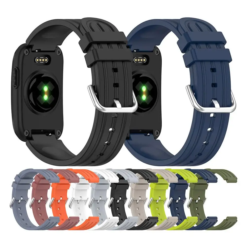 Enhanced Silicone Quick Release Watchband - QuickFit Replacement Strap
