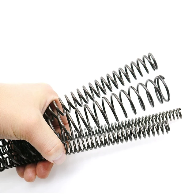 2 Stück Druckfedern 300mm - 1,0mm Draht, 12mm Außendurchmesser Für Heimwerker