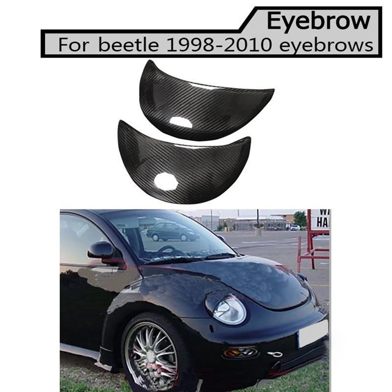 

Накладки на передние фары из натурального углеродного волокна для глаз-Beetle 1995-2011