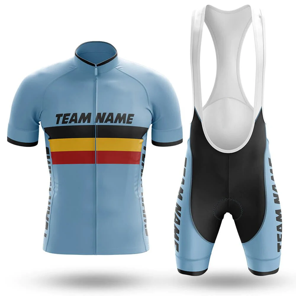

2022 Custom Team Name M23 - Men's Cycling Jersey And Bib Shorts Suit