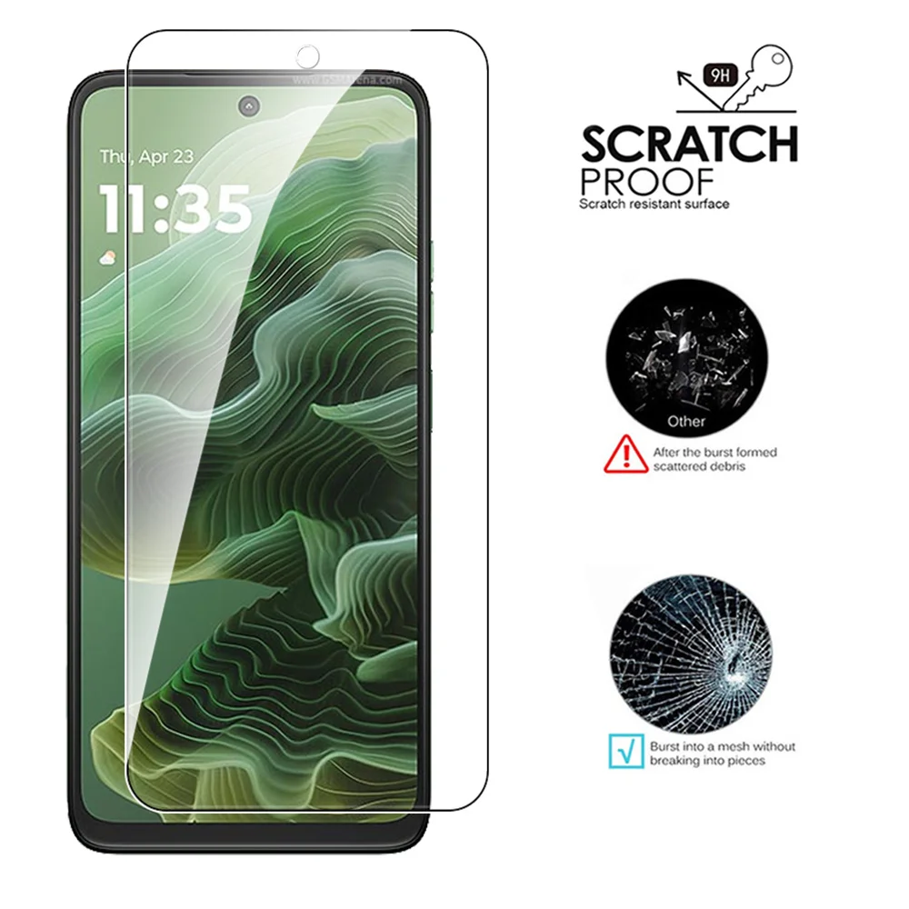 Premium Tempered Glass Screen Protector for Motorola – Enhanced Durability and Clarity, Available in Sets of 1 to 4 Pieces