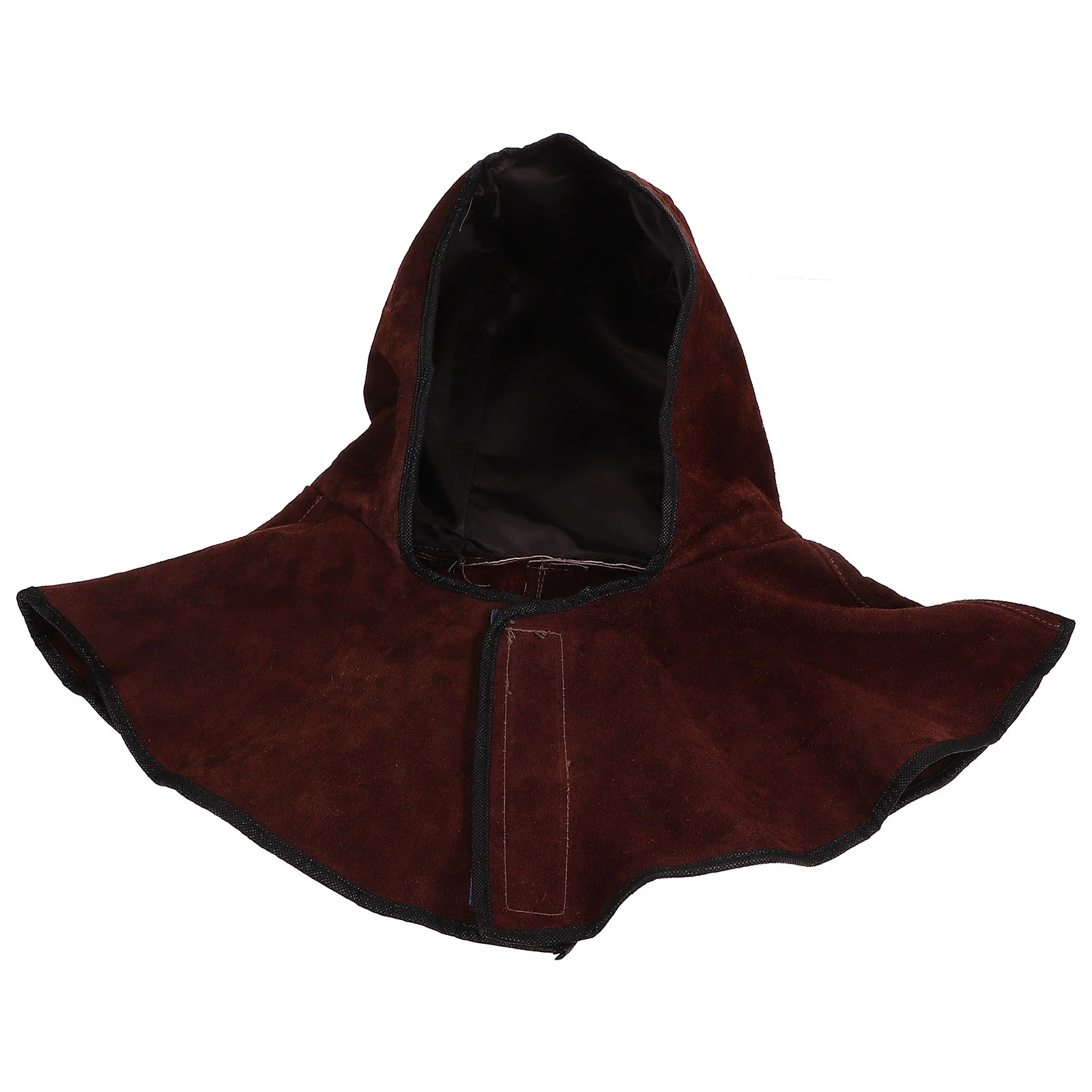 

Caps For Welding Cowhide Welding Protective Caps with Neck Shoulder Drape