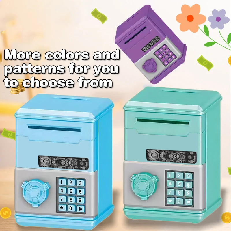 Cassaforte salvadanaio elettronica per bambini con codice_voghion.com