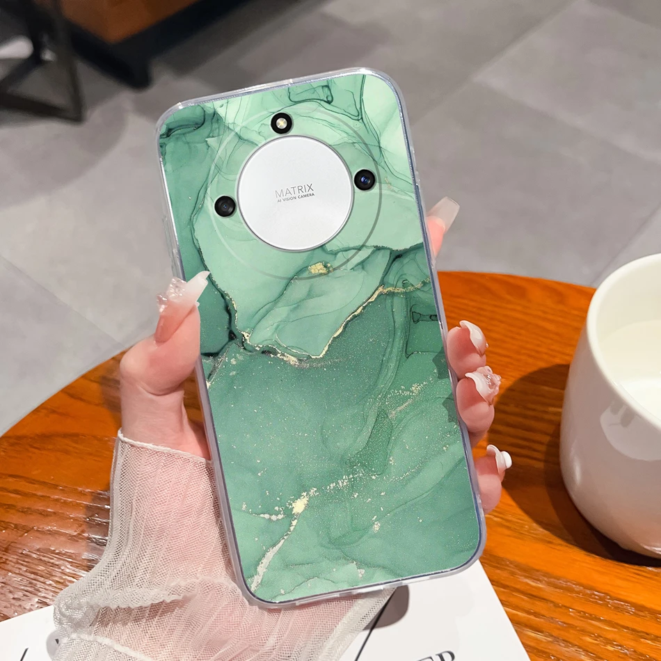Clear Gradient Anti-Drop TPU Phone Case