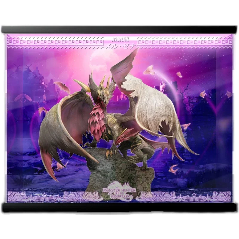 

Monster Hunter Model Malzeno Handmade dedicated display box Christmas Gifts for friends