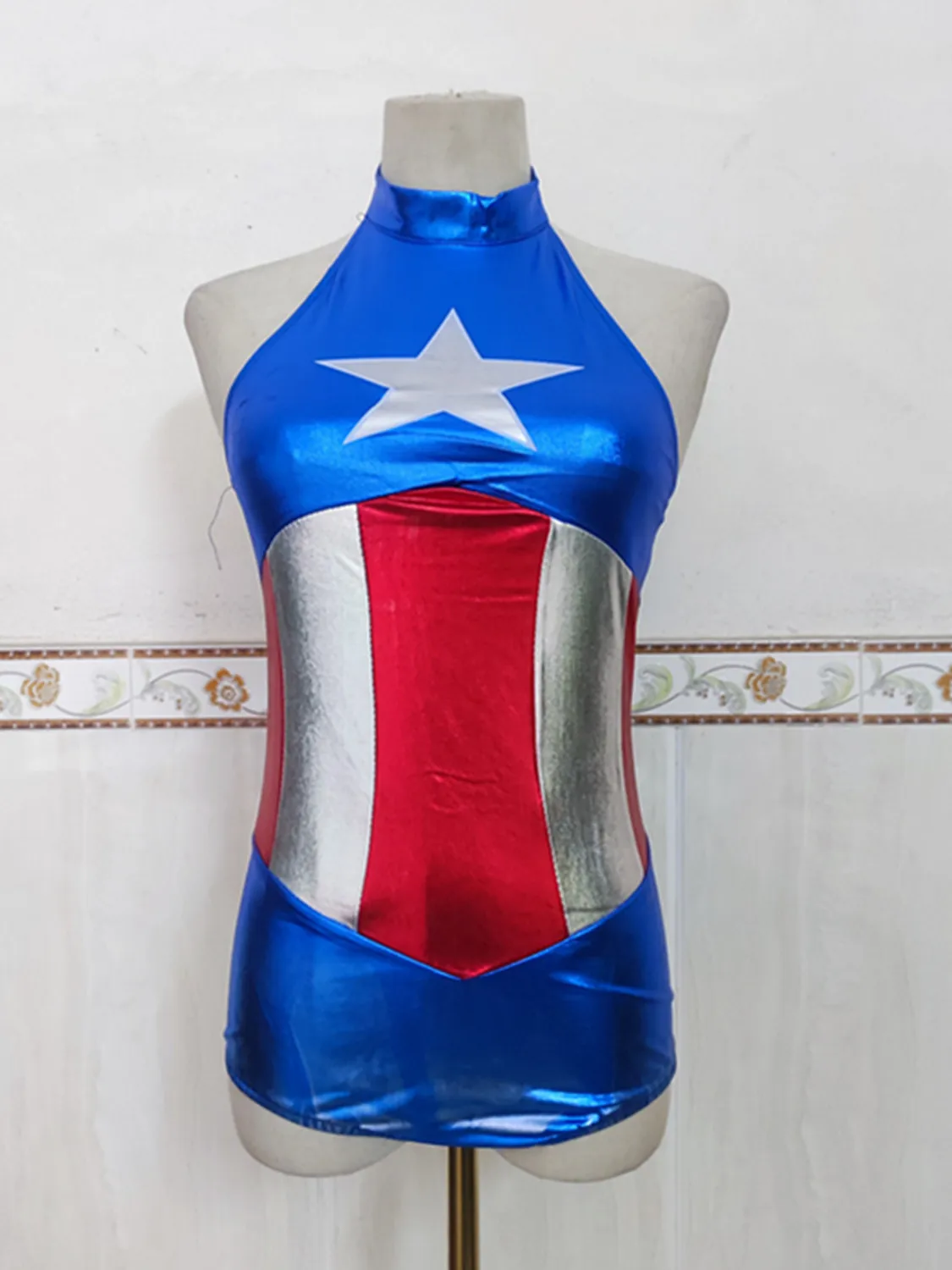 Sexy Wonder Super Warrior Cosplay Costume Halloween Carnival Party Anime America Hero Fancy Dress
