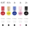 GLAMLASH 0.3-2 Sec Dry Eyelash Extension Glue Individual False Lashes Black Adhesive Kit for Professional Use 1