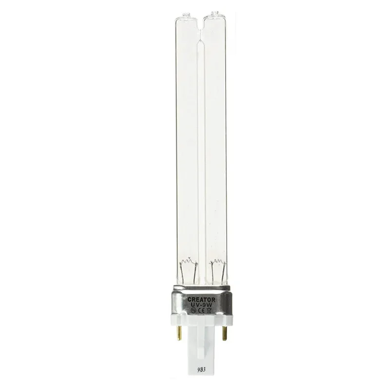 UV Lamp Bulb Replacement Spare Sunsun 9w UV Lamp Bulb Replacement For Sunsun Hw-303b 304b 404b Jup-01 Filter Cf400 Cf500 G23 2 Pin