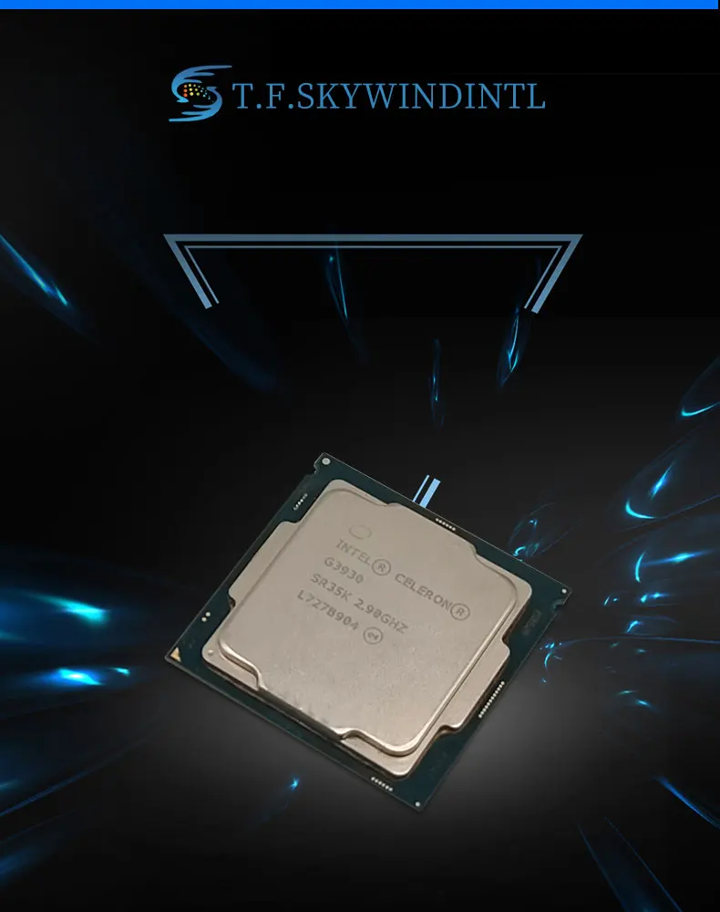 FOR Intel G3930 g3930 CPU 2.9G 51W 2 Cores 2 Threads 1151 14NM HD610 DDR4 Desktop PC cpu amd processor