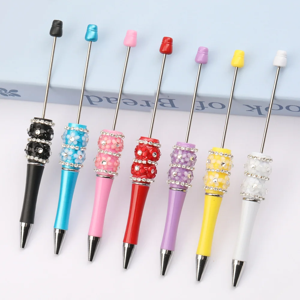 Cordial Design 16*146MM 20Pcs Jewelry Findings & Components/Beadable Pen Findings/Cute Plastic Pens/DIY Beaded Pen Accessories - cordial