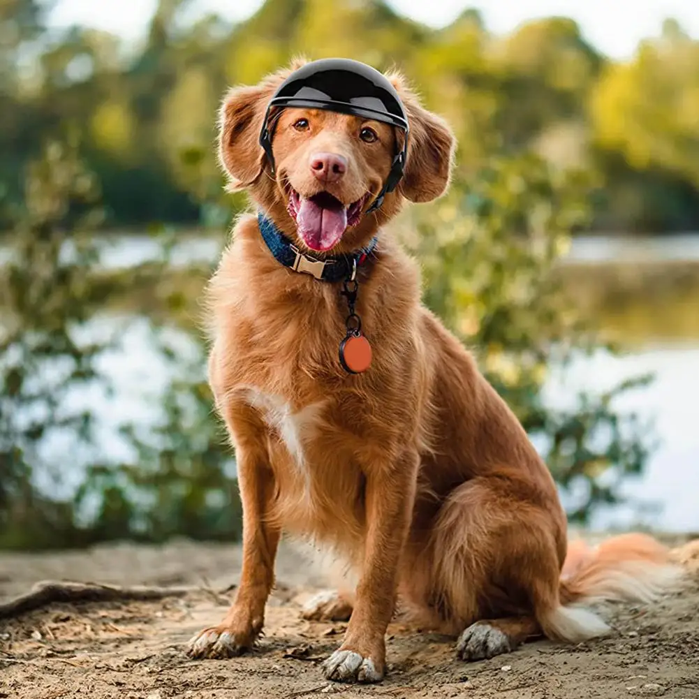 

Шлем для собаки Ultra-светильник Dog мотоциклетный шлем для домашних животных, украшение для щенка, головной убор