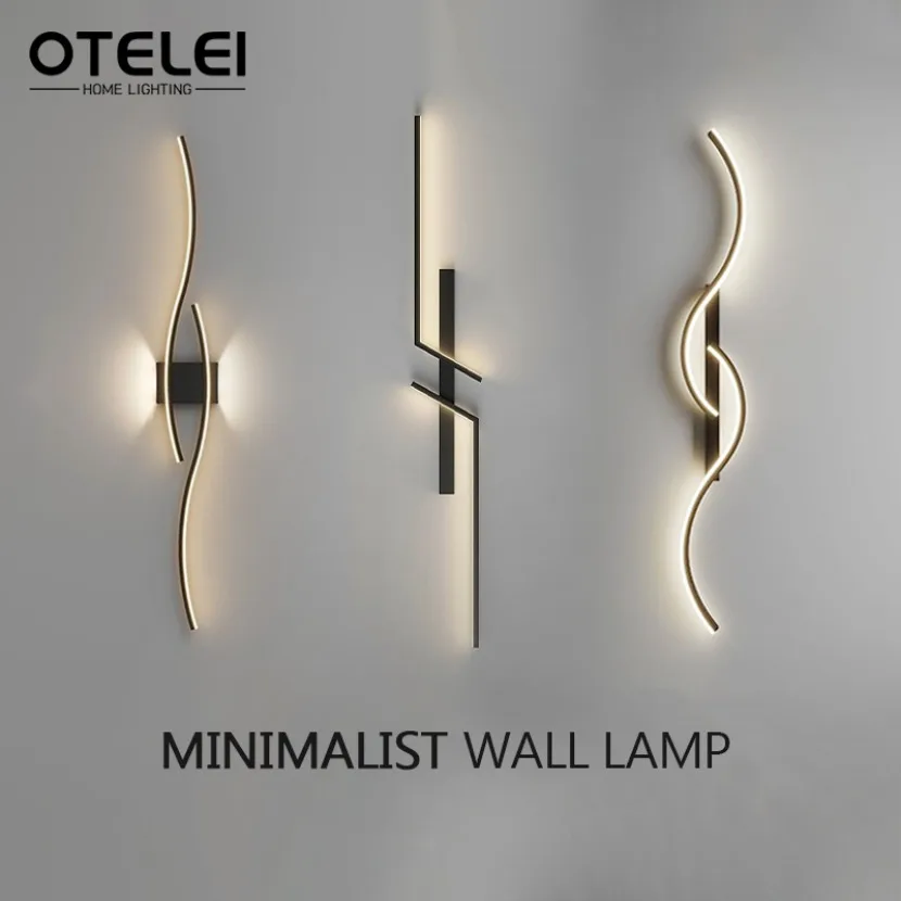 Modern LED Strip Wall Lamp 1