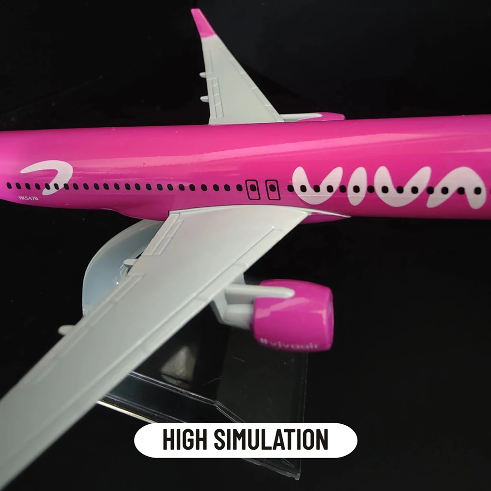 1:400 Scale Metal Aviation Replica Viva Air Aircraft Model Diecast Airplane Miniature Xmas Kids Room Decor Gift Toys for Boys 4