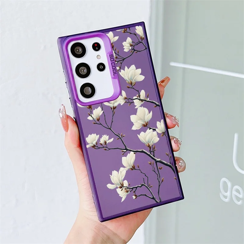 Charming Magnolia Flower Phone Case Cover