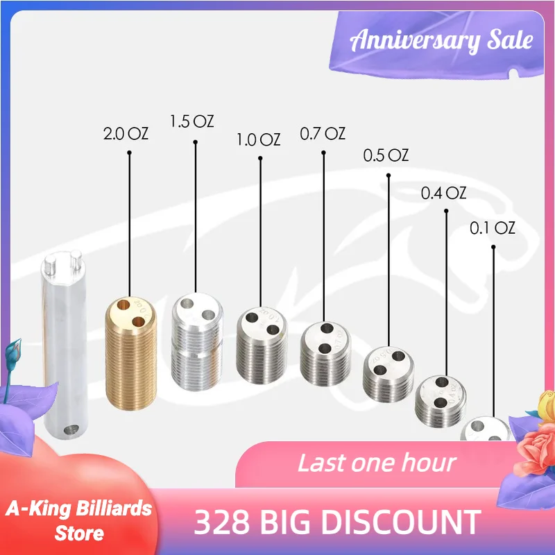 

Pool Cue Weight Bolt PREDATOR Z2 3142 Billiards 8 Pcs Weight Bolt Adjustable Weight Iron Wrench Screw Tool Billiard Accessories
