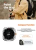 GPS New  Watch 7 Ultra 47mm Smart Watch IP68 Waterproof Bluetooth Call Compass Smartwatch for Men Women 1.43" AMOLED Screen SpO2 5