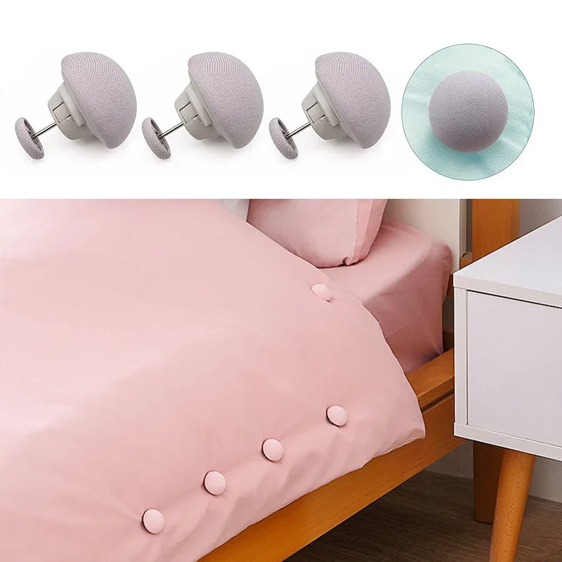 

BedSheet Quilt Clip, Duvet Cover Fastener, Anti Slip Blanket Buckles, Quilt Holder, Fixator Gripper, Easy to Unlock
