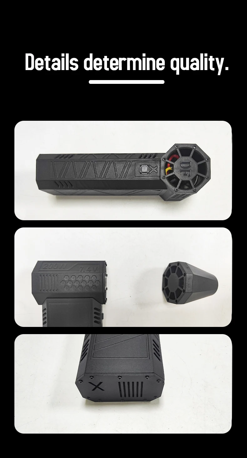 130000RPM Turbofan High Power Jet Fan Brushless Motor Variable Speed Dust Blower Cleaning Tool Air Duster Air Blower Handheld 5