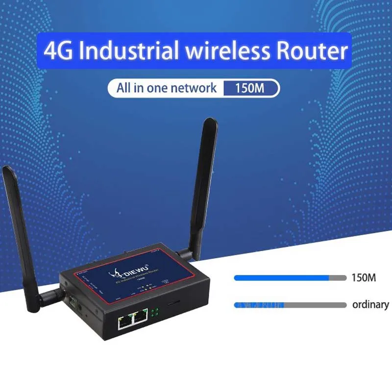 Full Netcom Router Module Wireless Signal Repeater 4G Wifi External Antenna Mtk Chipset 150Mbps Industrial Wireless Router 5Dbi