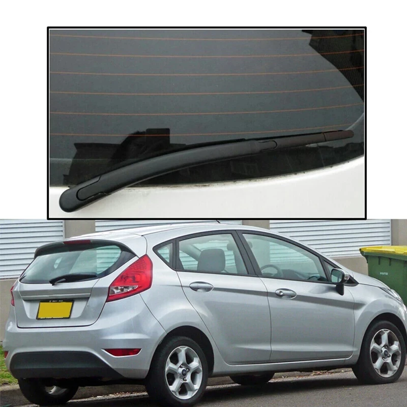 Coppia Spazzole Tergicristallo In Gomma Compatibili Con Ford Fiesta VII (2008-2012) - 3