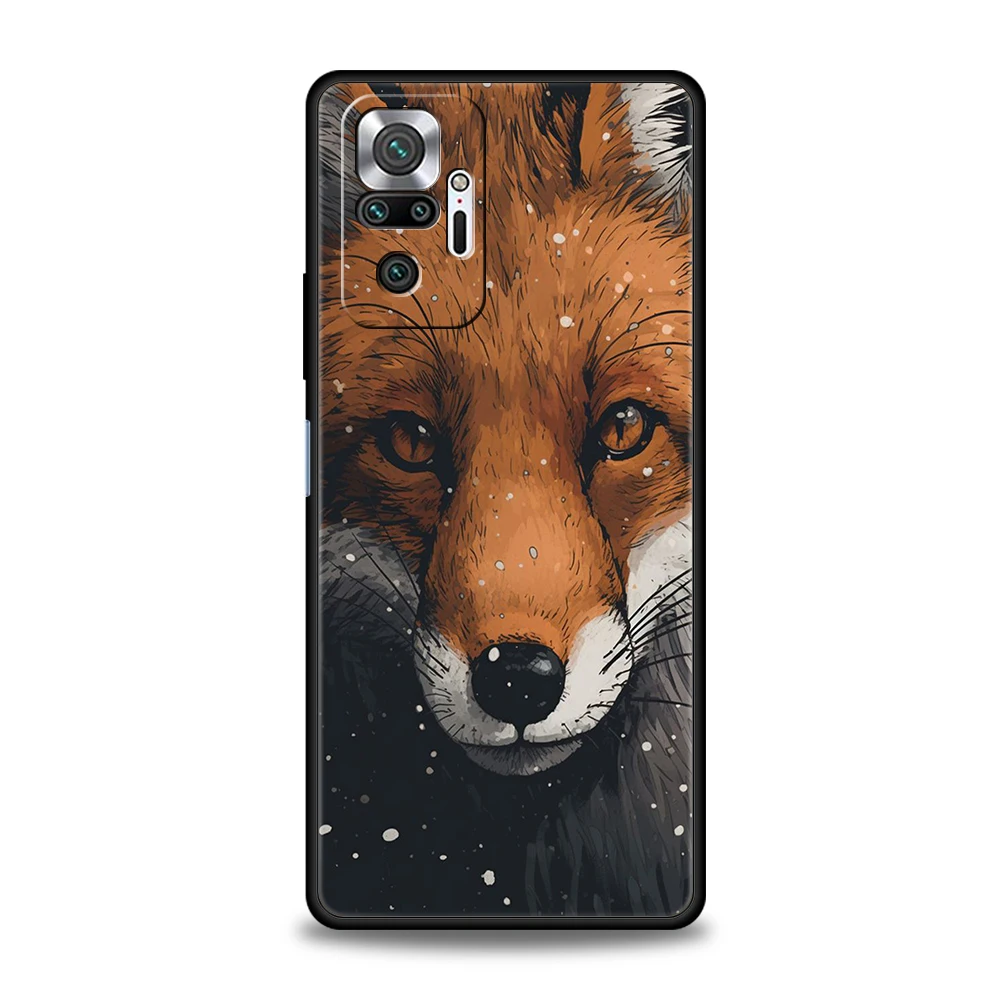 Fox Design Phone Case - Soft Protective Cover