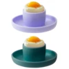 1PC Food Grade Silicone Baby Egg Holder & Boiled Egg Tray - Portable Toddler Tableware Non-Slip Weaning Training Cup Baby Stuff 1