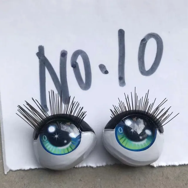 Rainbow Doll with Sparkly Eyes and Unique Green Features - Limited Edition Collectible Toy