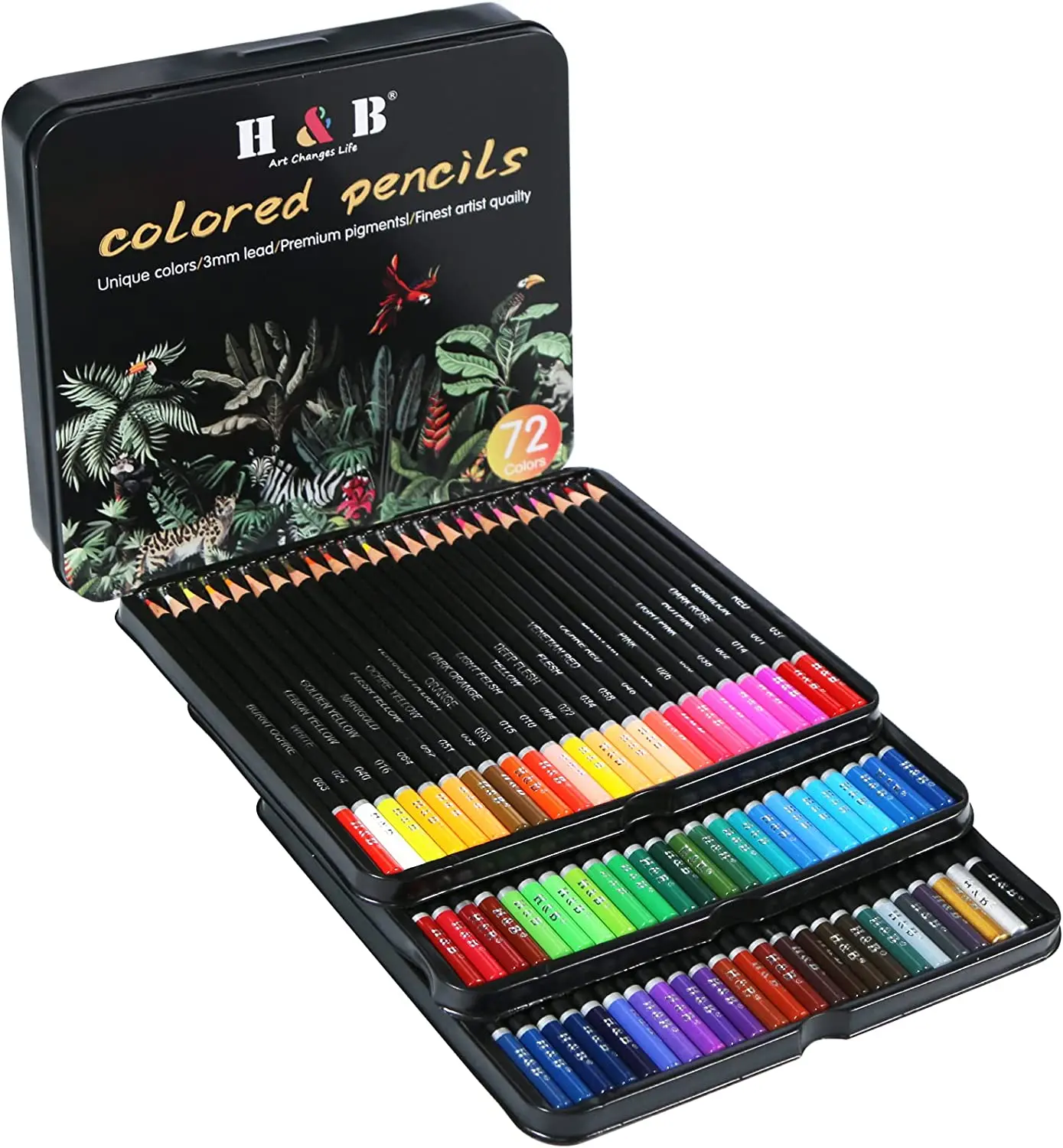 Colored Pencils,Drawing Pencil Set Oil Based Color Pencils Professional Colouring Pencils for Adults Beginners Art Supplies multipurpose oil pastel colored crayons practical art painting tool suitable for kids beginners students stationery supplies