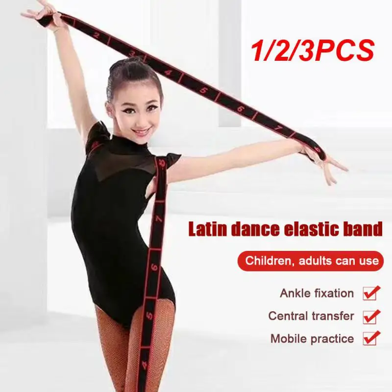 

1/2/3PCS Yoga And Dance Versatile Training Tool Elastic Band Yoga Stretching Strap For Beginners Comfortable